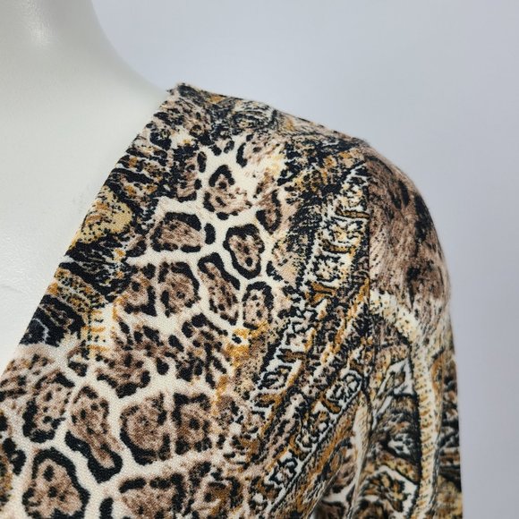 Ebby and I Animal Print Dress Size S NWT - Picture 2 of 15